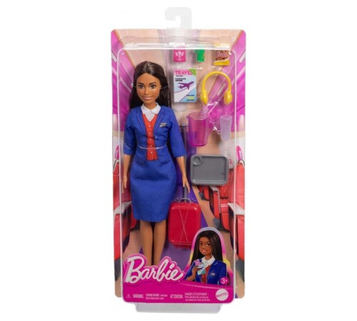 HYT60 Barbie Hostes Bebek ve Aksesuarları HYT60 Barbie Hostes Bebek ve Aksesuarları
