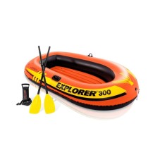 IB58332 Intex Explorer Bot 300 Set (Kürek-Pompa) 211x117x41 cm