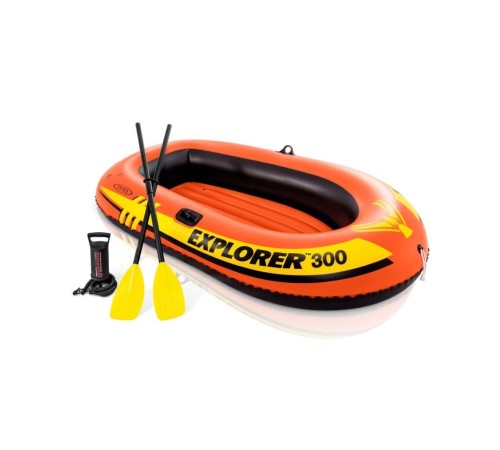 IB58332 Intex Explorer Bot 300 Set (Kürek-Pompa) 211x117x41 cm