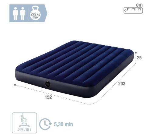 IK64755 Intex King Dura Beam Yatak 183X203X25 IK64755 Intex King Dura Beam Yatak 183X203X25