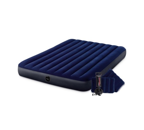 IKY64765 Intex Queen Dura-Beam Klasik Yatak, Yastık, Pompa Set 152x203x25 cm IKY64765 Intex Queen Dura-Beam Klasik Yatak, Yastık, Pompa Set 152x203x25 cm