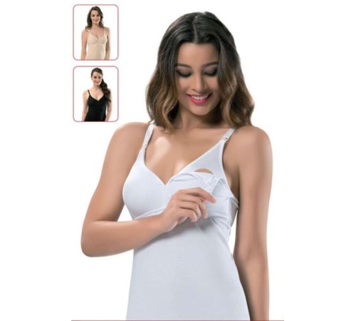 İmer Emzirme Atleti 1268 Cream İmer Emzirme Atleti 1268 Cream
