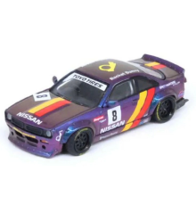 Inno 1/64 Nissan Silvia S14 Boss ROCKET BUNNY Purple