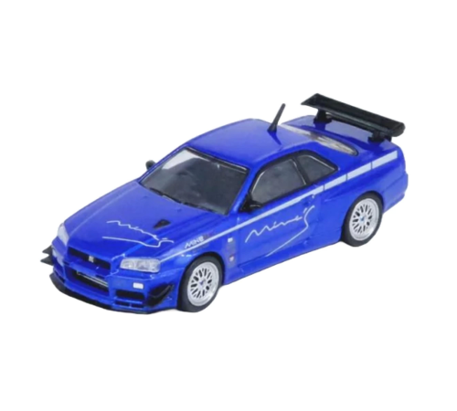 Inno 1/64 Nissan Skyline GT-R R34 V-SPEC Tuned by MINE'S Inno 1/64 Nissan Skyline GT-R R34 V-SPEC Tuned by MINE'S