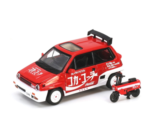 Inno 1:64 Scale Coca-Cola Honda City Turbo ll Inno 1:64 Scale Coca-Cola Honda City Turbo ll