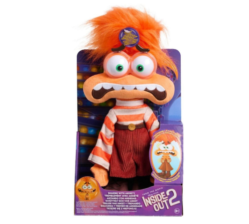 Inside Out 2 Endişe Sesli Hareketli Peluş Inside Out 2 Endişe Sesli Hareketli Peluş