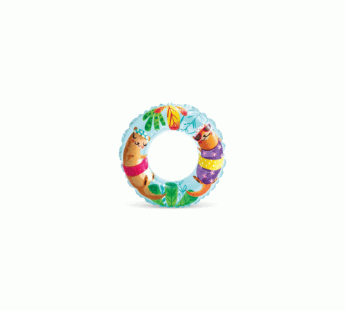 IS59242 Şeffaf Baskılı Simit 61 cm - Vardem Oyuncak