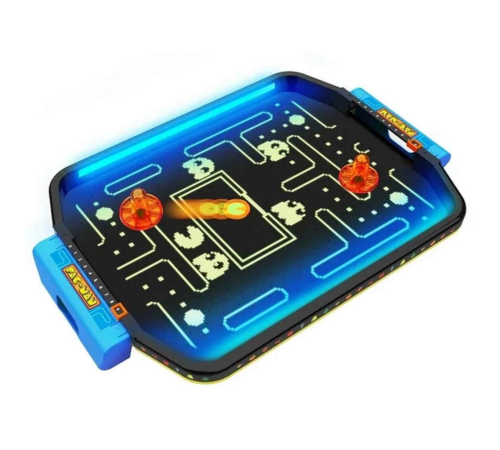 Işıklı Pac-Man Arcade Masaüstü Hava Hokeyi Işıklı Pac-Man Arcade Masaüstü Hava Hokeyi