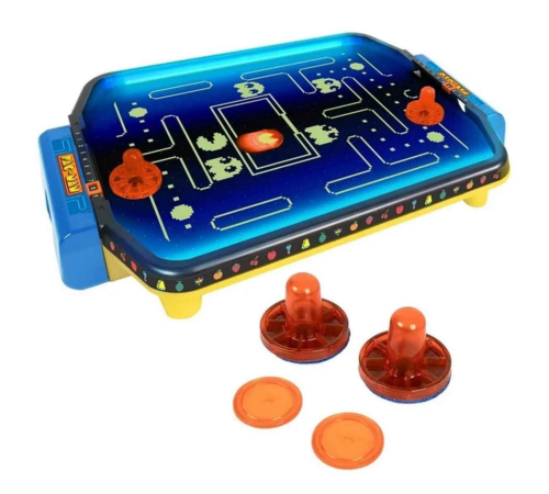 Işıklı Pac-Man Arcade Masaüstü Hava Hokeyi Işıklı Pac-Man Arcade Masaüstü Hava Hokeyi