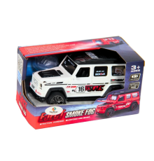 Işıklı Sesli Duman Çıkaran Sürtmeli Spor Jeep BCP-1A