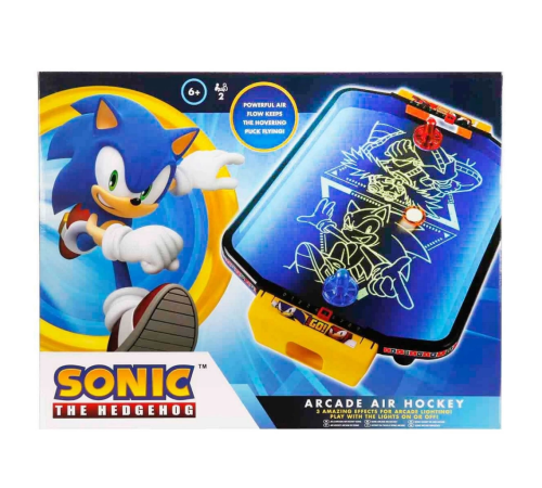 Işıklı Sonic Arcade Masaüstü Hava Hokeyi Işıklı Sonic Arcade Masaüstü Hava Hokeyi