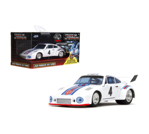 Jada 1/32 Transformers G1 Jazz Porsche Jada 1/32 Transformers G1 Jazz Porsche