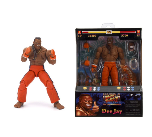 Jada Street Fighter ll Dee Jay Figür Jada Street Fighter ll Dee Jay Figür