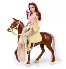 Jasmine Atlı Bebek Kahve-Bej