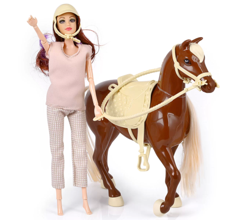 Jasmine Atlı Bebek Kahve-Bej