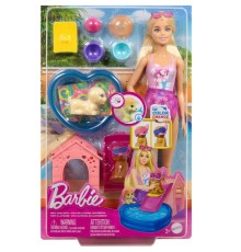 JBF35 Barbie Köpekçikle Havuz Partisi Oyun Seti