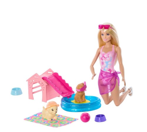JBF35 Barbie Köpekçikle Havuz Partisi Oyun Seti JBF35 Barbie Köpekçikle Havuz Partisi Oyun Seti