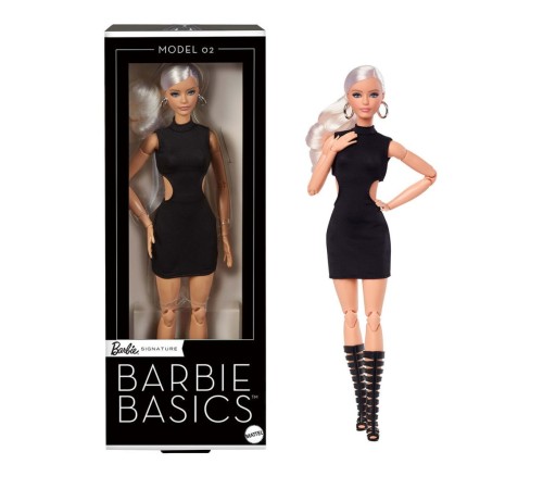 JBH71 Barbie Basics İkonik Koleksiyon Bebekler - Sarışın