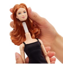 JBH74 Barbie Basics İkonik Koleksiyon Bebekler - Kızıl