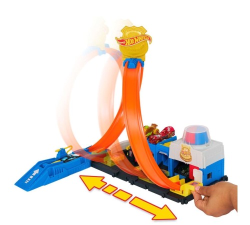 JBM71 Hot Wheels Polis İstasyonu Oyun Seti JBM71 Hot Wheels Polis İstasyonu Oyun Seti