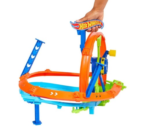 JBX65 Hot Wheels Hızlı Fırlatma ve Döngü Parkuru Oyun Seti JBX65 Hot Wheels Hızlı Fırlatma ve Döngü Parkuru Oyun Seti
