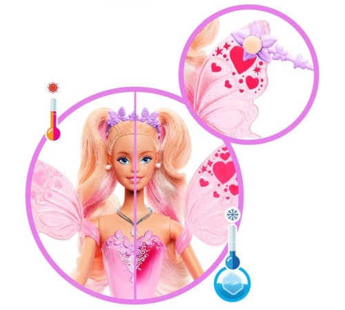 JCP76 Barbie Renk Değiştiren Peri Kızı Bebek JCP76 Barbie Renk Değiştiren Peri Kızı Bebek