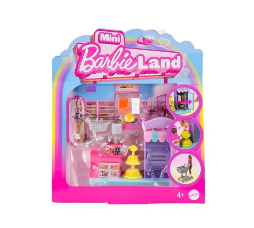 JCR29 Mini Barbieland Bebek ve Oyun Seti Serisi JCR29 Mini Barbieland Bebek ve Oyun Seti Serisi