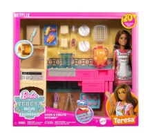 JCT06 Teresa ve Mutfağı Oyun Seti - Barbie and Teresa Recipe for Friendship