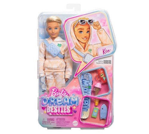 JDD75 Barbie Dream Besties Ana Karakter Bebek Ken JDD75 Barbie Dream Besties Ana Karakter Bebek Ken