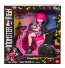JDR61 Monster High Vamptastic Scooter Draculaura