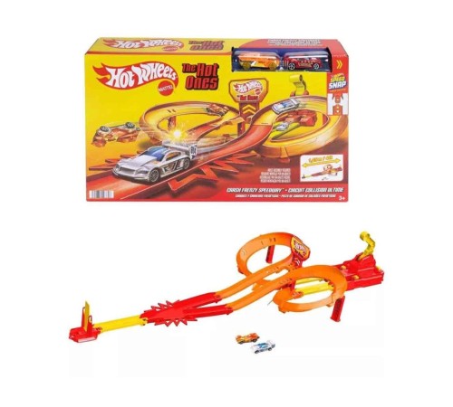 JFD11 Hot Wheels The Hot Ones Crash Speedway Frenzy JFD11 Hot Wheels The Hot Ones Crash Speedway Frenzy
