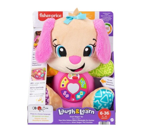 JFD34 Fisher Price Eğtici Köpekçiğin Kız Kardeşi-Yaşa Göre Gelişim JFD34 Fisher Price Eğtici Köpekçiğin Kız Kardeşi-Yaşa Göre Gelişim