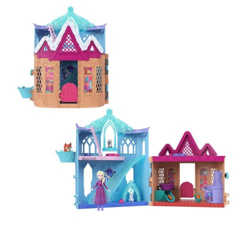 JFG28 Disney Karlar Ülkesi Mini Kulübe Eğlencesi Oyun Seti