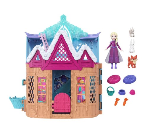 JFG28 Disney Karlar Ülkesi Mini Kulübe Eğlencesi Oyun Seti