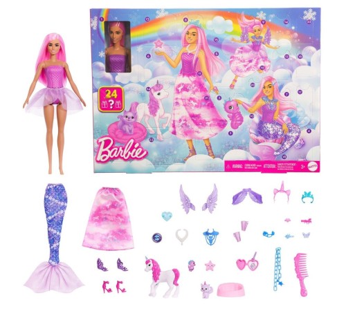JFL66 Barbie Advent Calendar -Yılbaşı Özel Seti JFL66 Barbie Advent Calendar -Yılbaşı Özel Seti
