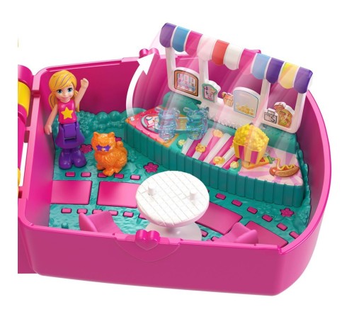 JFV01 Polly Pocket Kedicik Sineması Mini Oyun Seti
