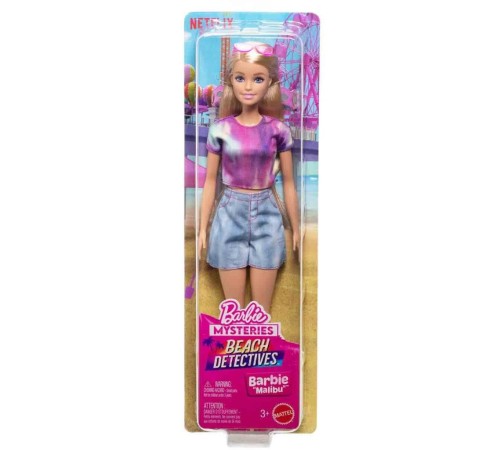 JFV63 Barbie Malibu Bebek - Malibu -Barbie Mysteries: Beach Detectives JFV63 Barbie Malibu Bebek - Malibu -Barbie Mysteries: Beach Detectives
