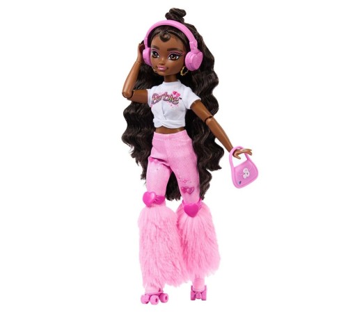 JFX97 Brooklyn-Barbie Dream Besties Paten Partisi Brooklyn Bebek ve Aksesuarları