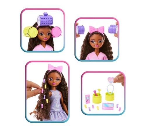 JGG39 Barbie Dream Besties Brooklyn ile Akşam Eğlencesine Hazırlanma JGG39 Barbie Dream Besties Brooklyn ile Akşam Eğlencesine Hazırlanma