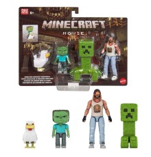 JGG68 Minecraft Film Figürleri - Çoklu Paket