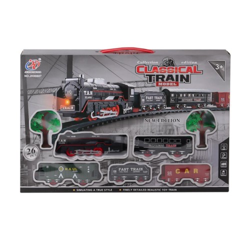 JHX6687 Sesli Işıklı Tren 26 Parça JHX6687 Sesli Işıklı Tren 26 Parça