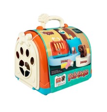 JND-3615-1 Taşıma Çantalı Hareketli Pilli Köpek Set (Pet Shop) -Vardem Oyuncak