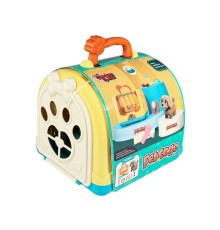 JND-3615 Taşıma Çantalı Hareketli Pilli Köpek Set (Pet Shop) -Vardem Oyuncak