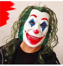 Joaquin Phoenix Joker Maskesi Yeşil Saçlı