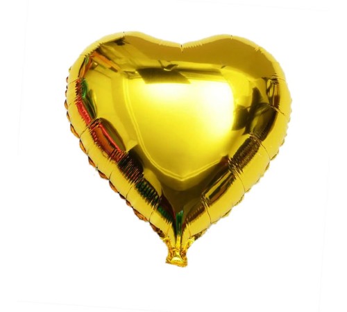 Kalp Balon Folyo Sarı 60 cm 24 inç Kalp Balon Folyo Sarı 60 cm 24 inç