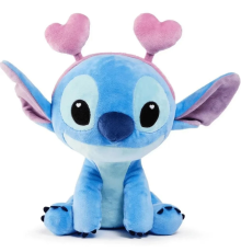 Kalp Kulaklıklı Stitch Peluş 25 cm