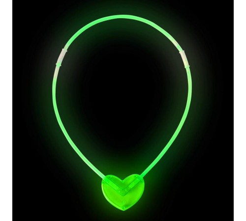 Karanlıkta Yanan Glow Stick Kalp Şekilli Kolye 6 Renk 6 Adet Karanlıkta Yanan Glow Stick Kalp Şekilli Kolye 6 Renk 6 Adet