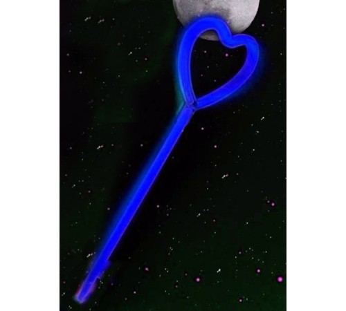 Karanlıkta Yanan Glow Stick Partisi Kalp Şekilli Asa Sopa 6 Renk 6 Adet Karanlıkta Yanan Glow Stick Partisi Kalp Şekilli Asa Sopa 6 Renk 6 Adet