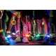 Karanlıkta Yanan Parlayan Fosforlu Glow Stick Çubuk Bileklik 50 Adet