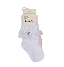 Katamino Amy 2'li Aks. Bebek Soket K44024 Asorti